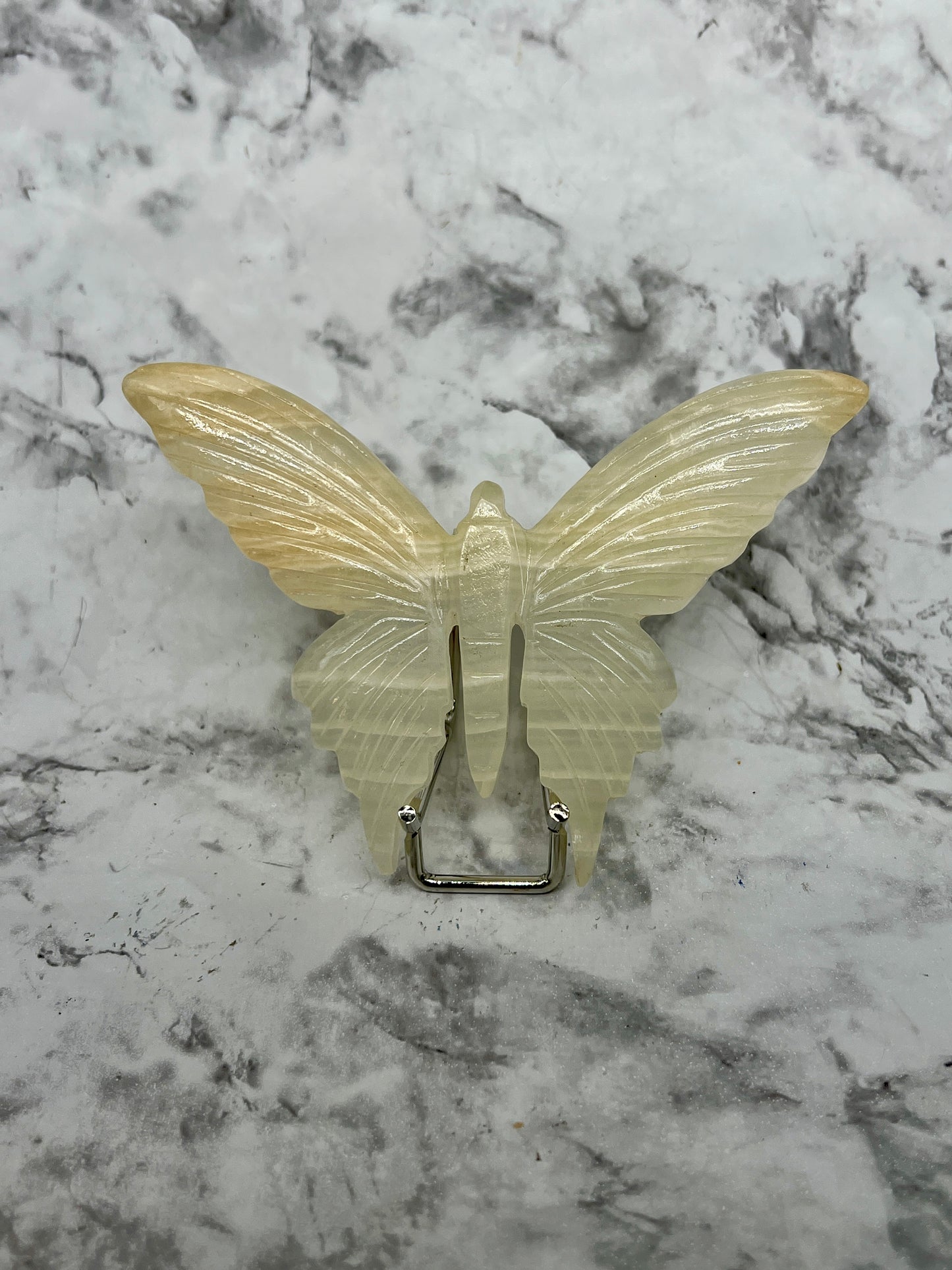 Onyx Butterfly Carving