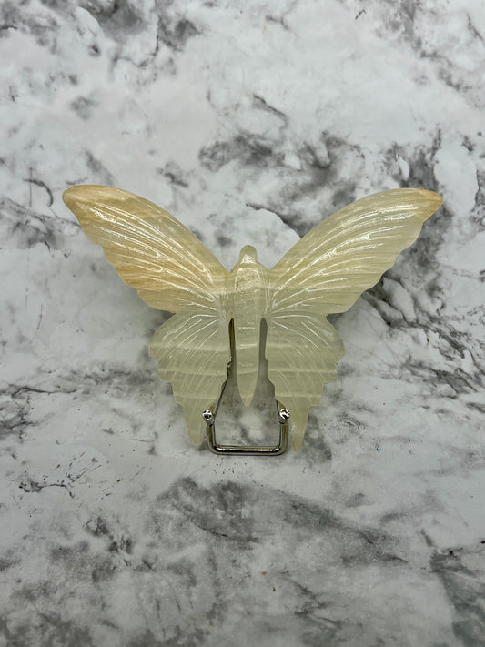 Onyx Butterfly Carving