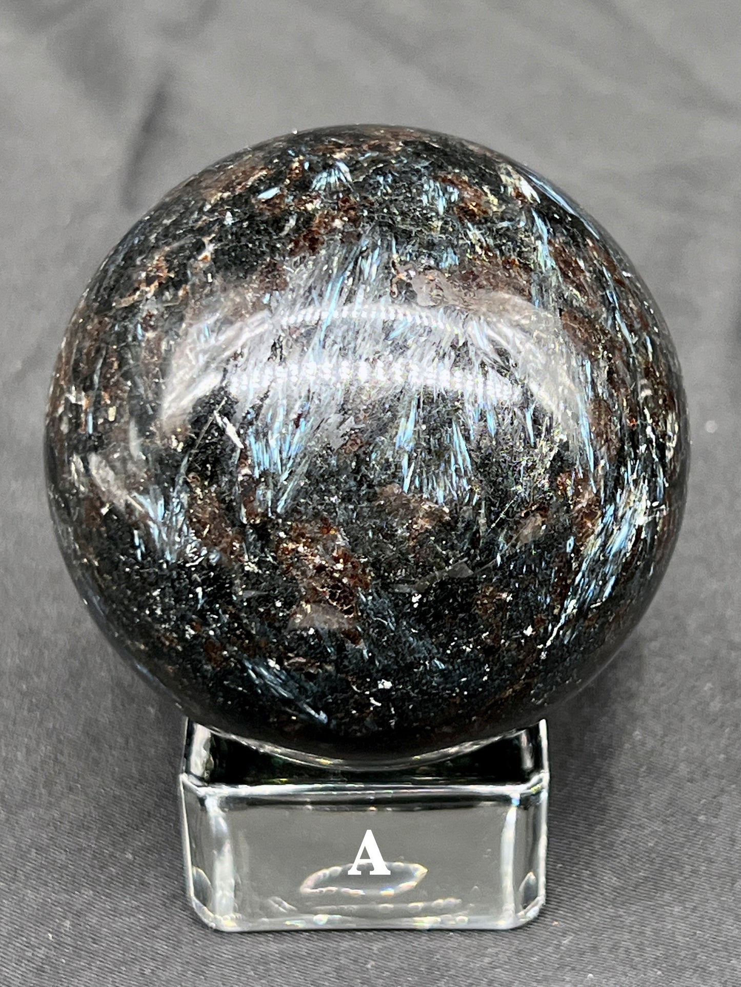 Fireworks Obsidian Sphere