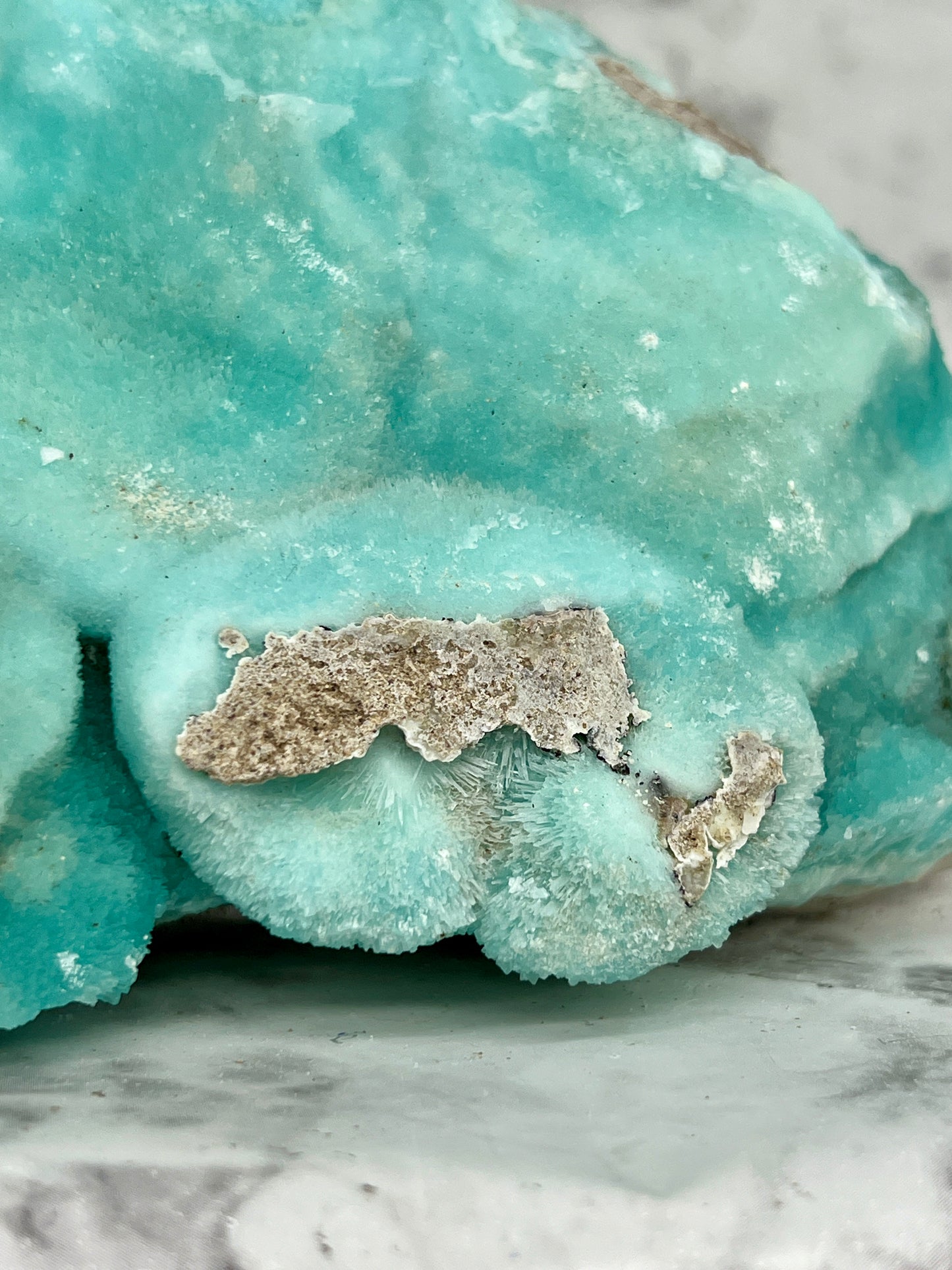 Blue Aragonite Large Specimen