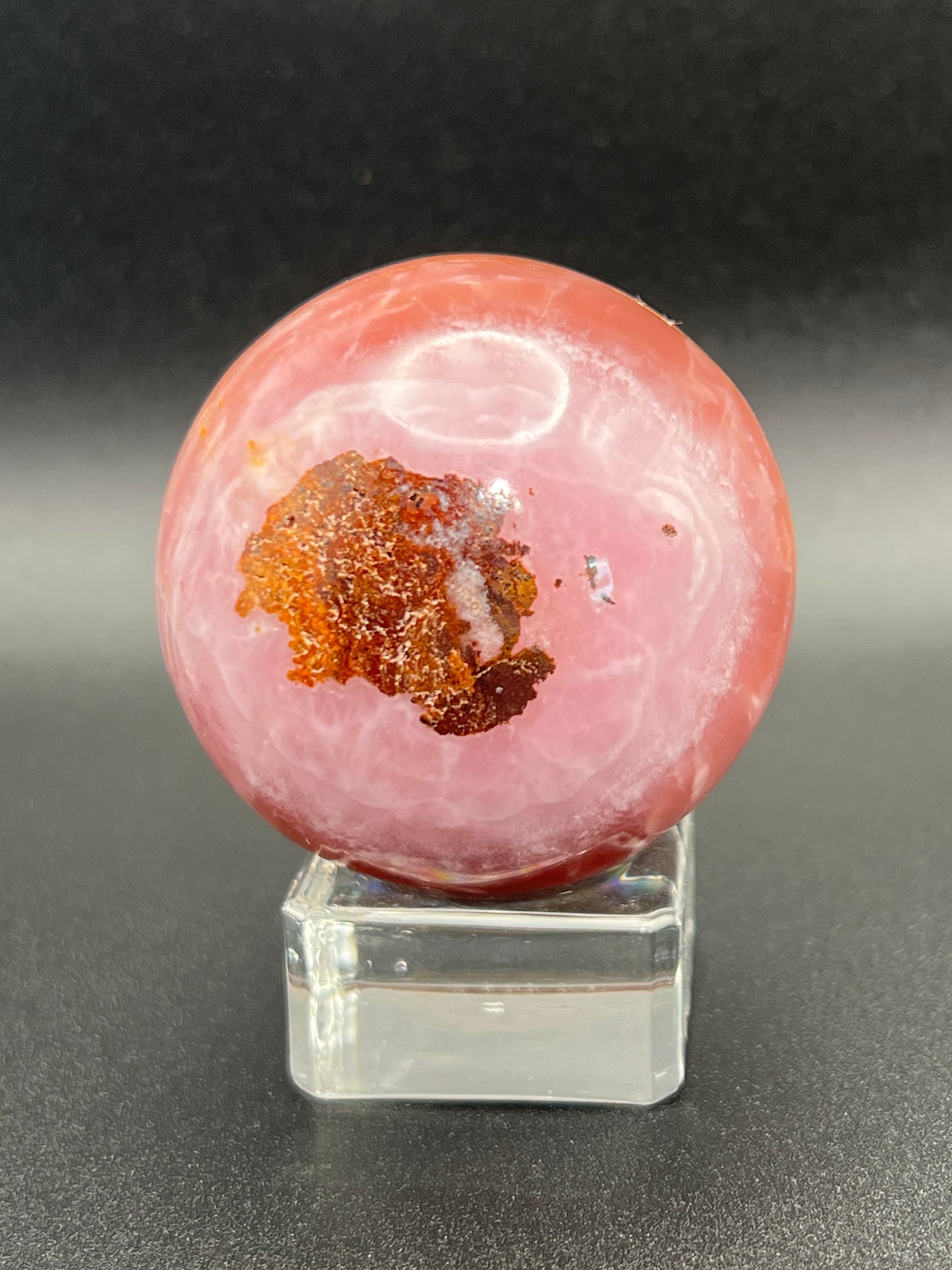 Pink Aragonite Sphere ✦Rare find✦