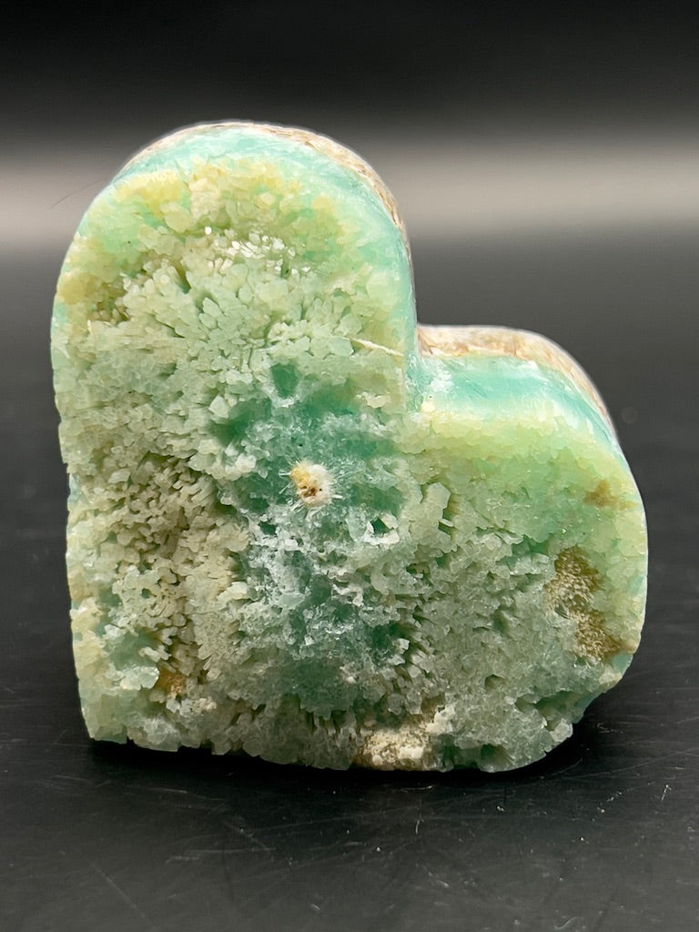 High Grade Smithsonite Heart-shaped Specimen