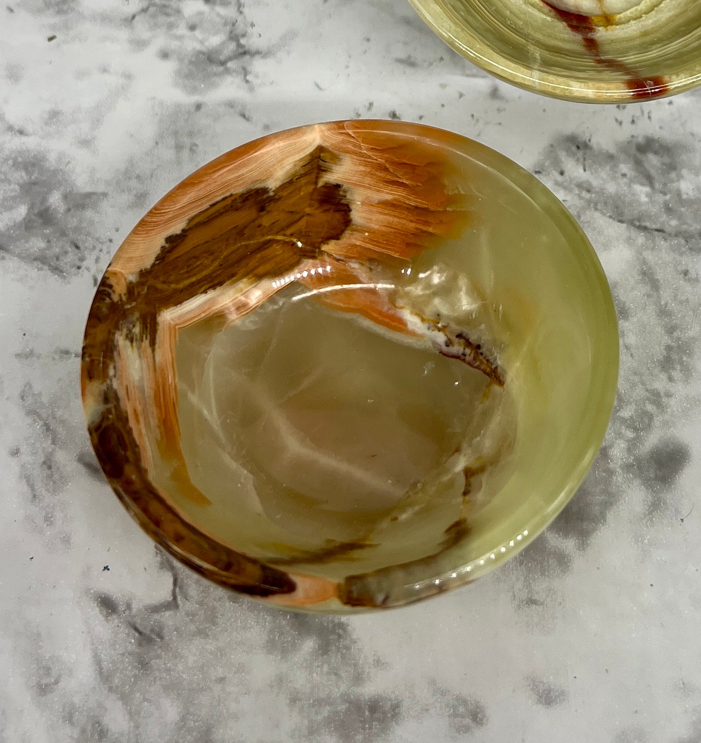 Green Onyx Mini Bowl / Carving