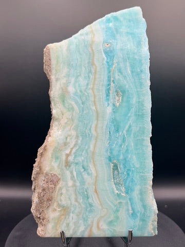 Blue Aragonite & Smithsonite Slab / Freeform