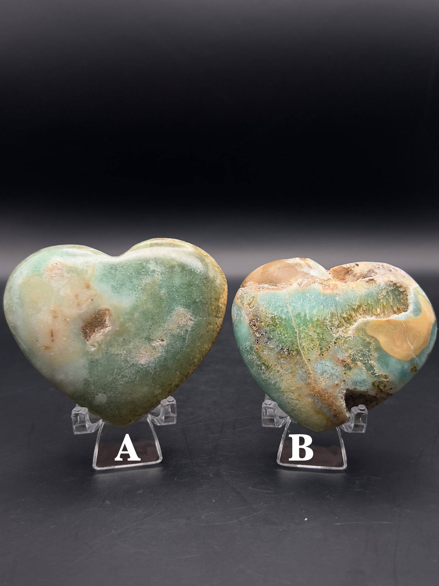 High Grade Smithsonite Heart