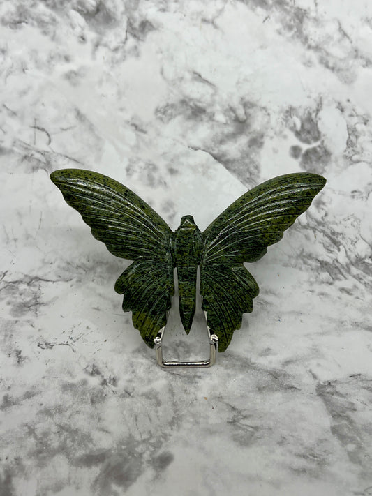 Serpentine Butterfly Carving