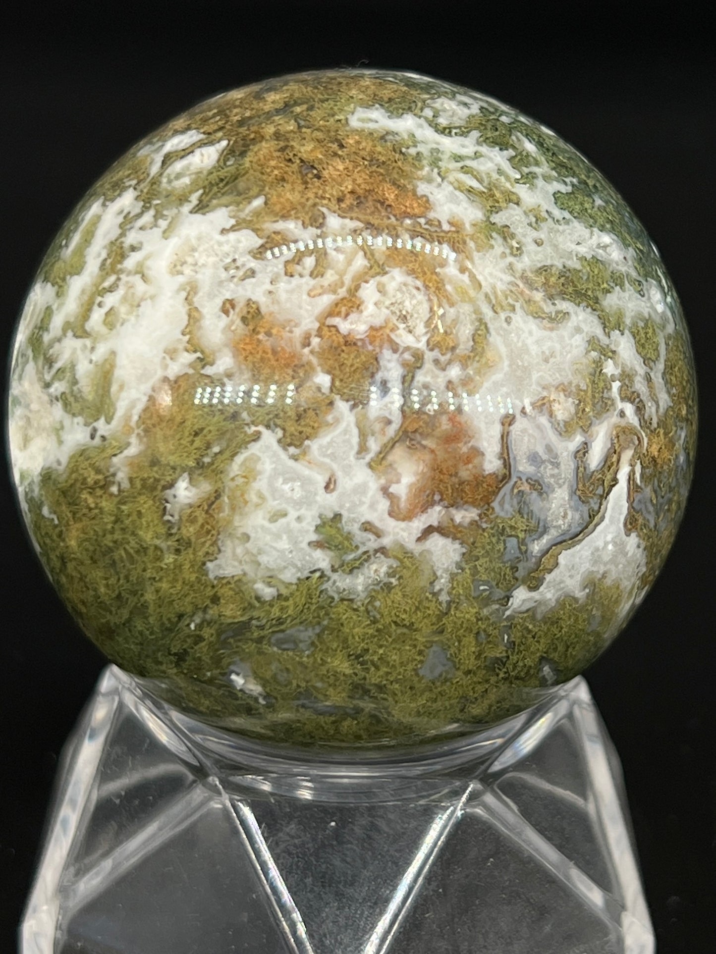 Moss Agate Sphere