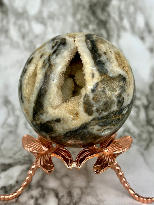 Sphalerite Druzy Sphere