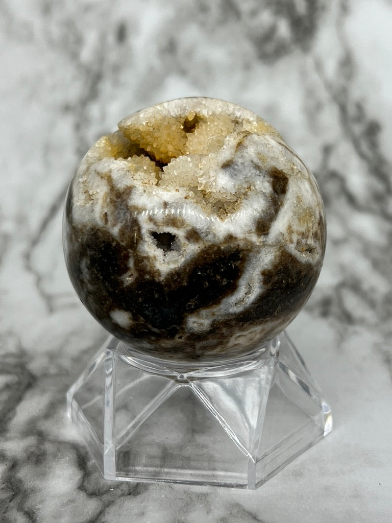 Sphalerite Druzy Sphere