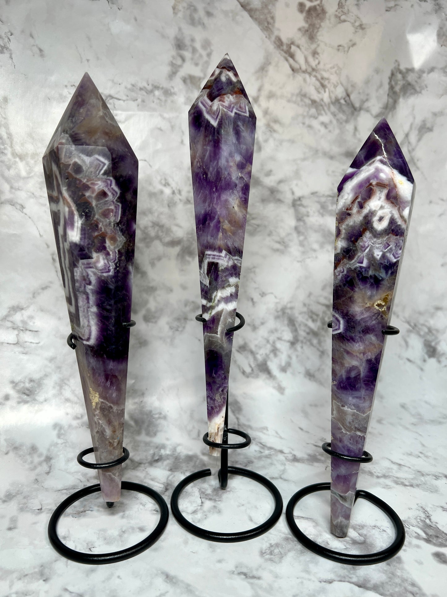 Dream Amethyst Scepter Carving