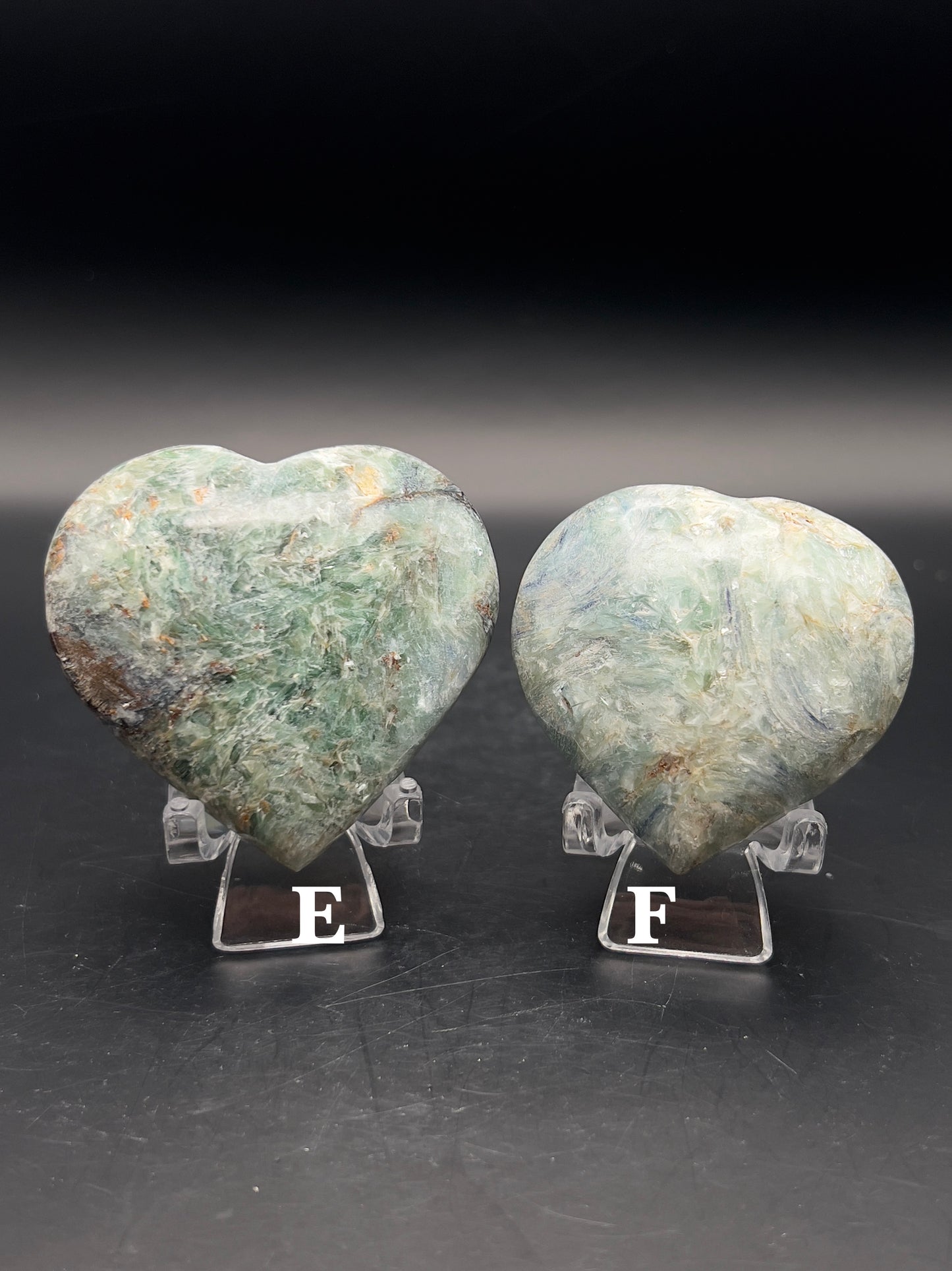 Blue & Green Kyanite Heart