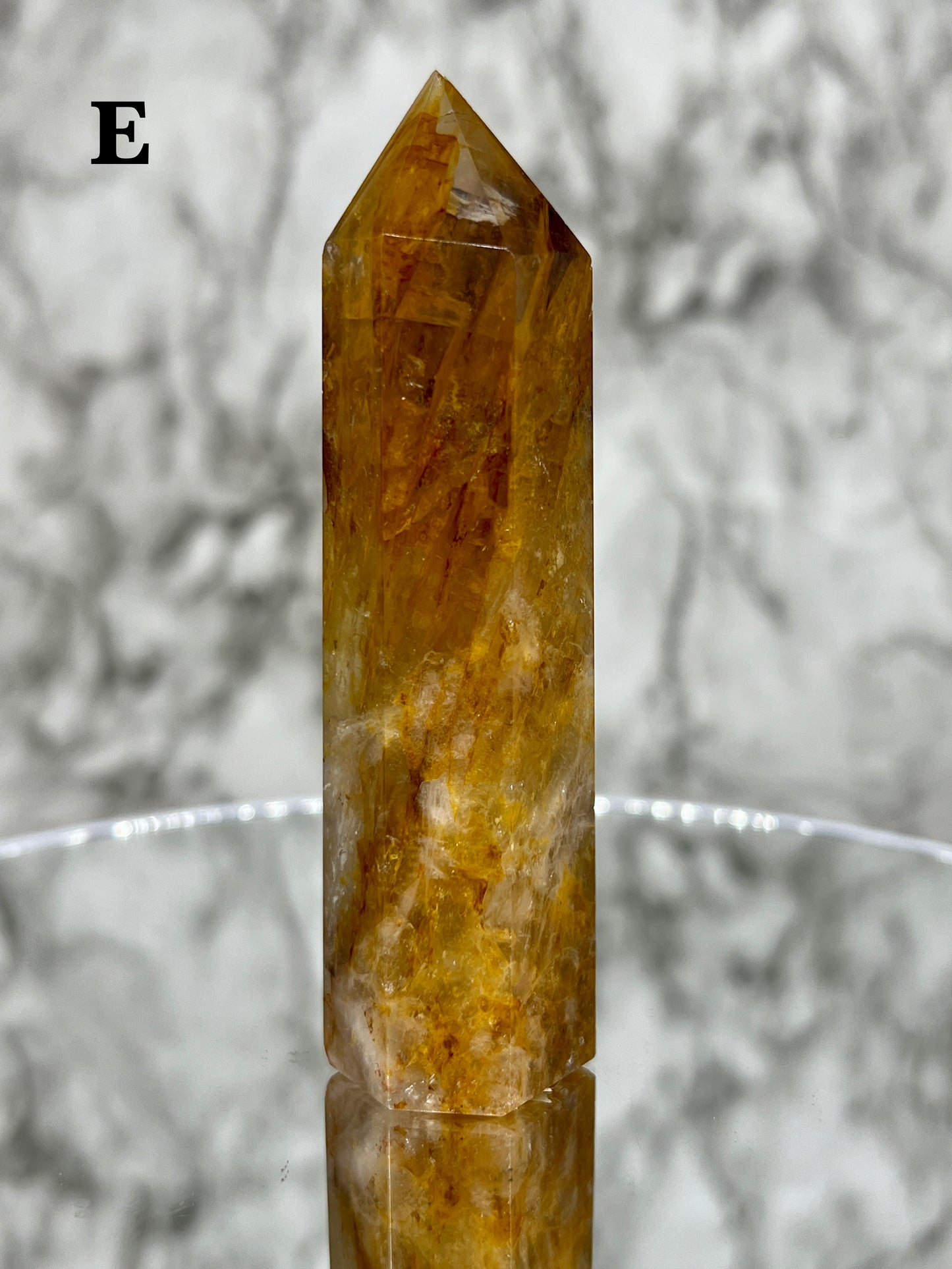 Golden Healer / Yellow Fire Quartz Point