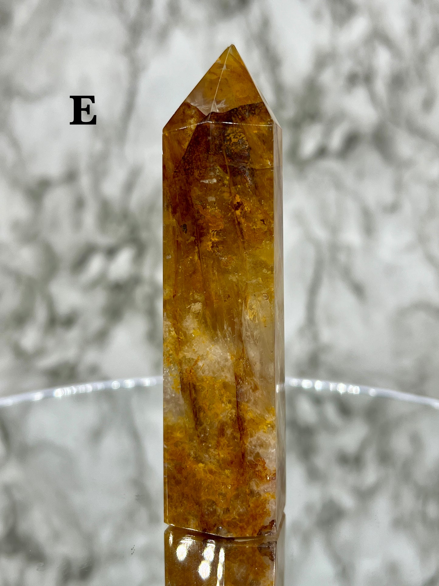 Golden Healer / Yellow Fire Quartz Point