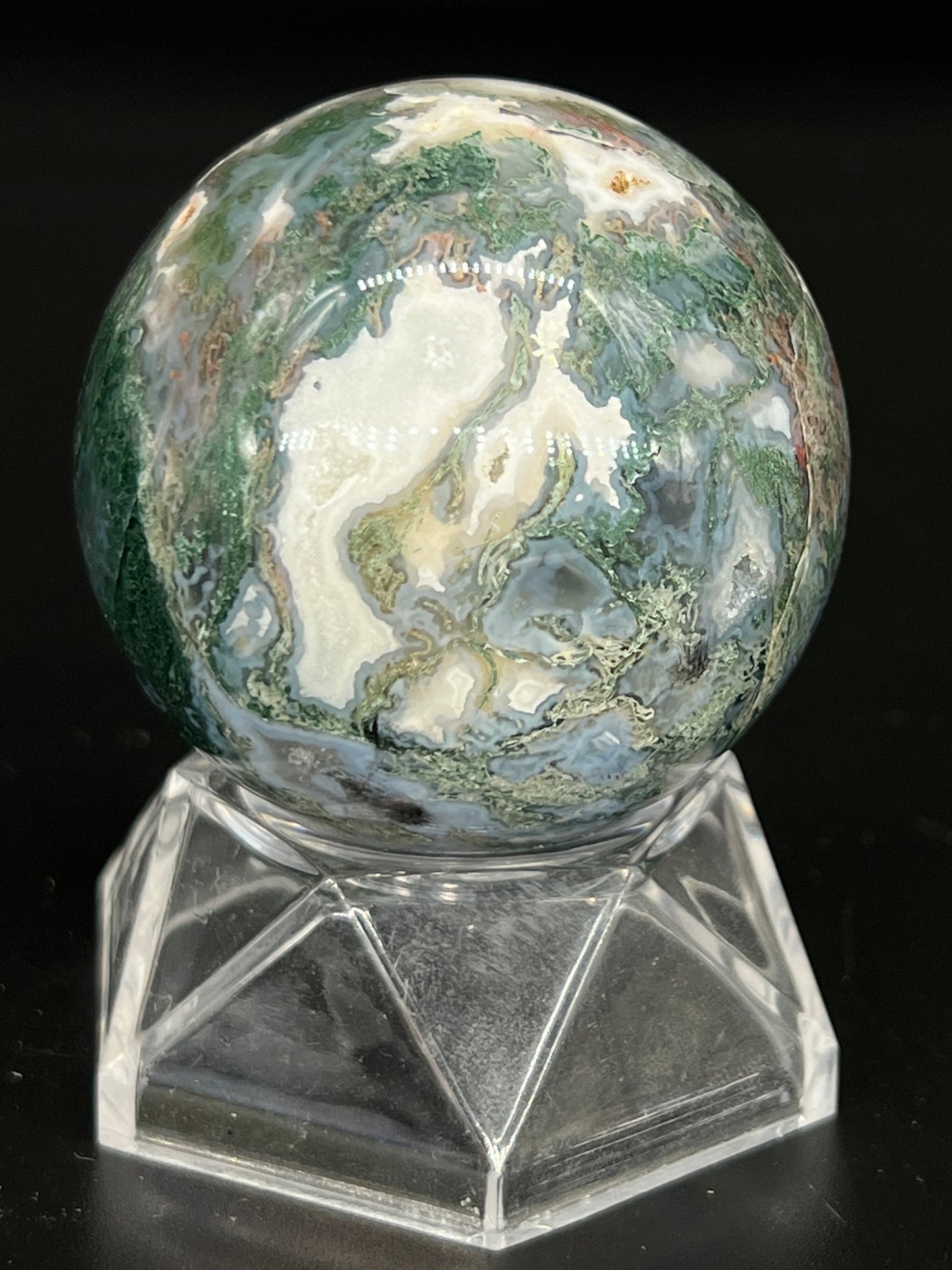 Moss Agate Sphere