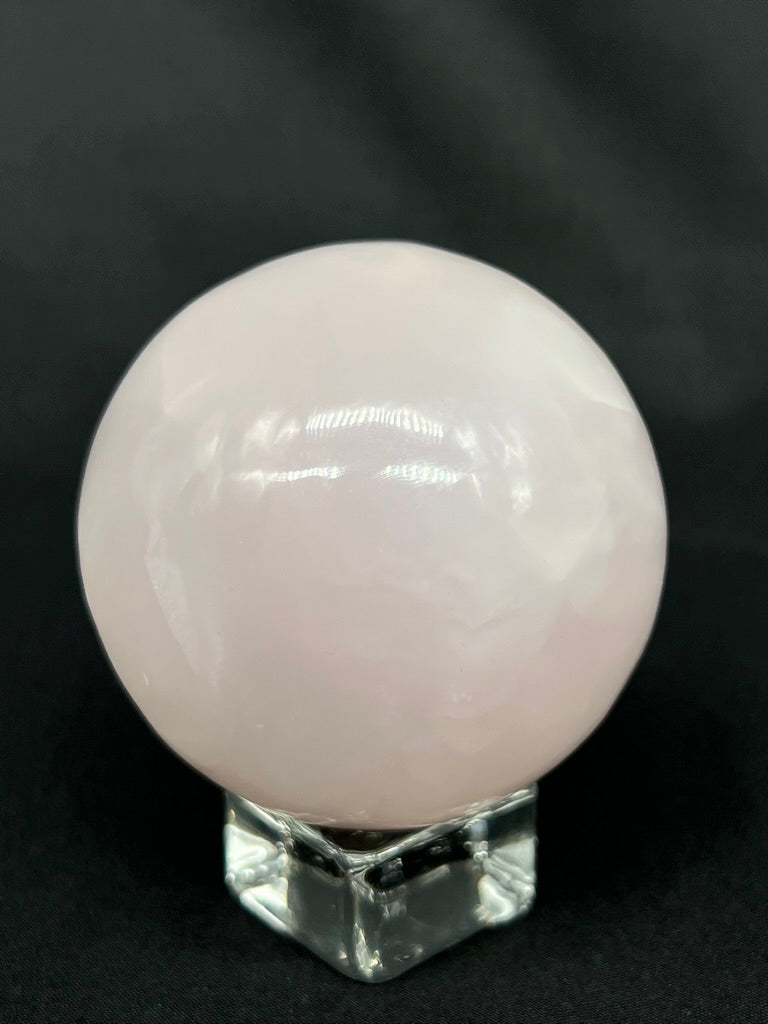UV-Reactive Smokey-Pink Mangano Sphere