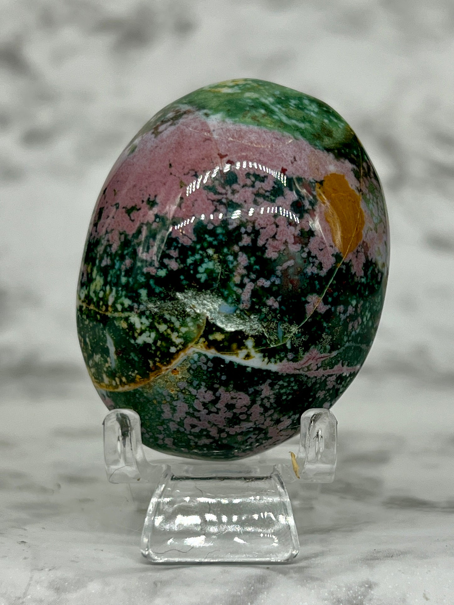 Ocean Jasper Palm Stone