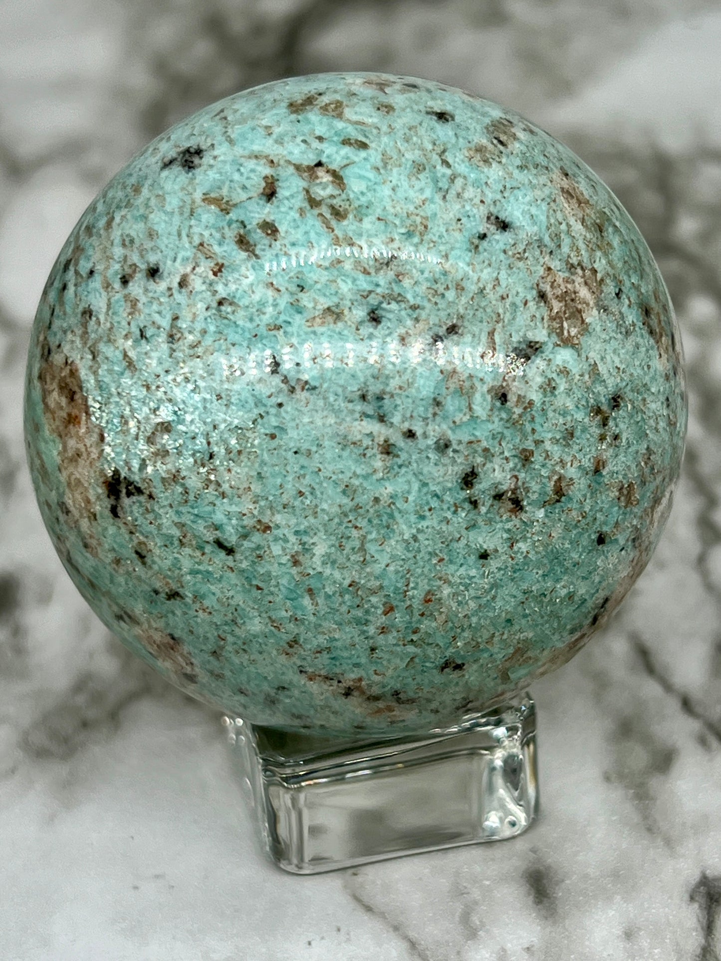 Amazonite Flashy Sphere