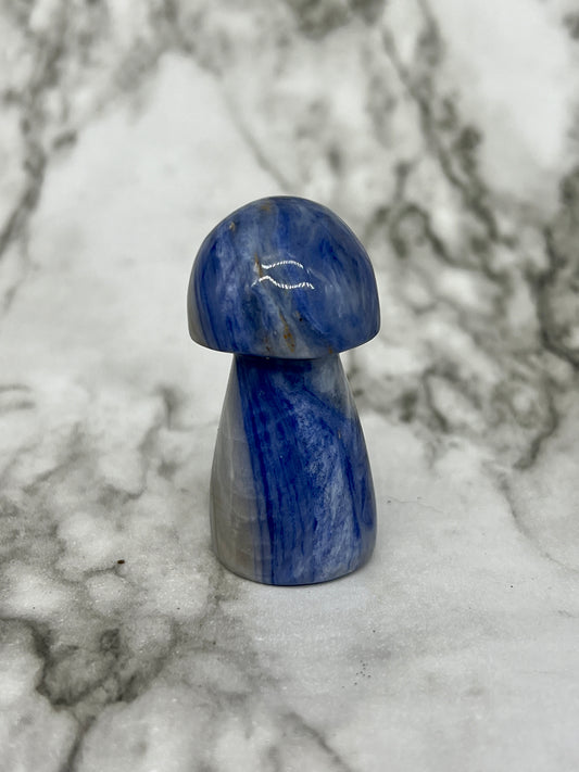 Afghanite Mushroom Carving