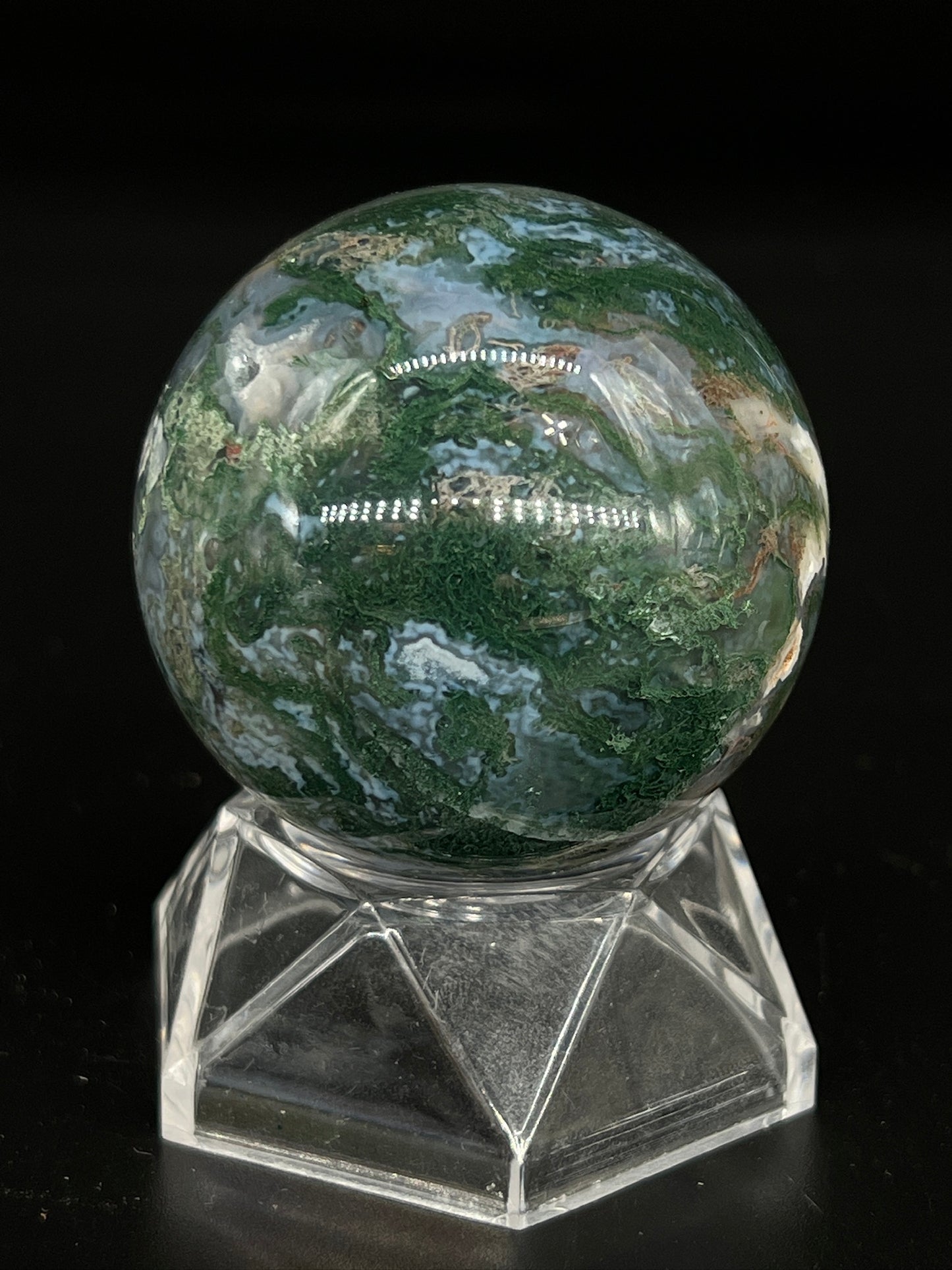 Moss Agate Sphere