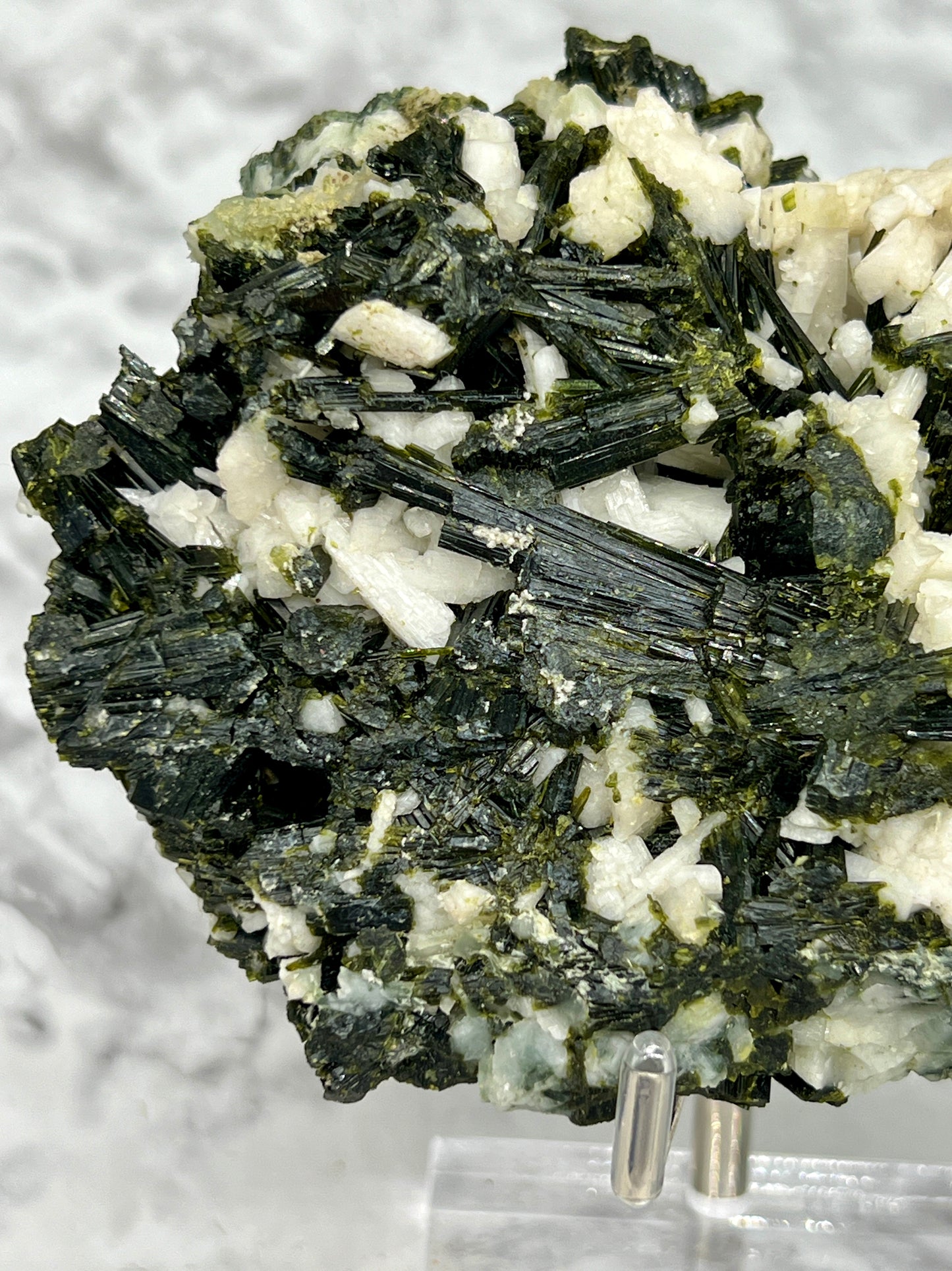 Black & Green Epidote Large Specimen