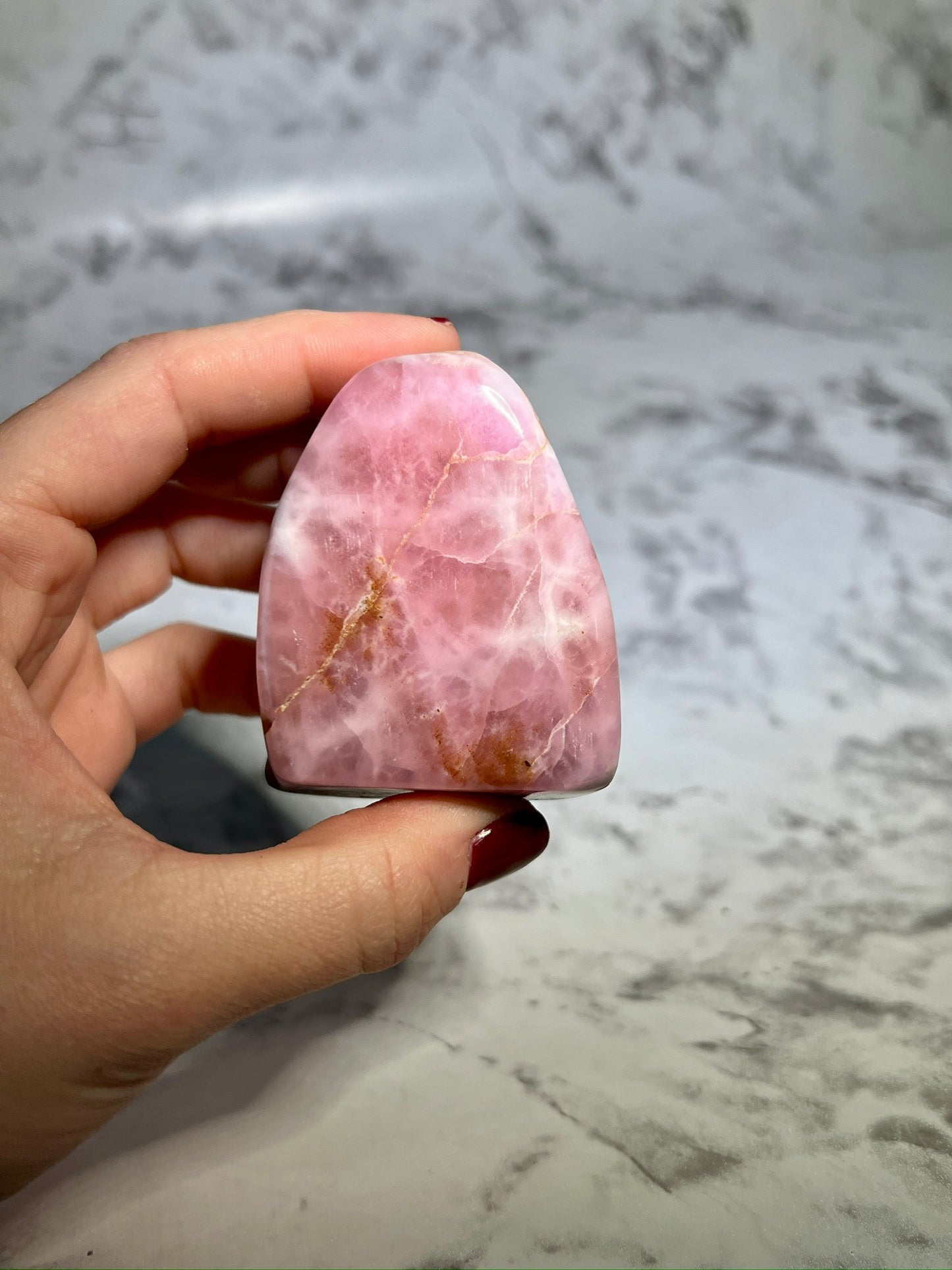 Pink Aragonite Specimen ✦Rare find✦