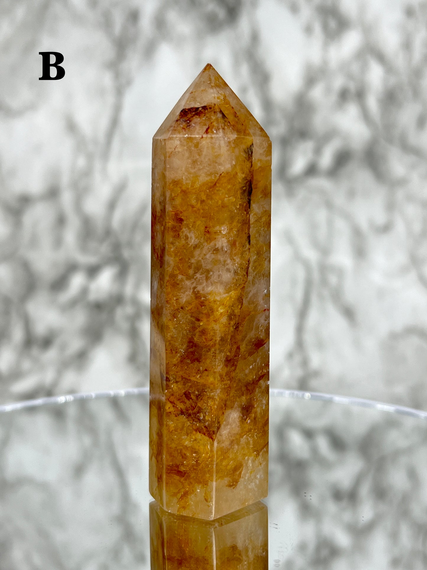 Golden Healer / Yellow Fire Quartz Point