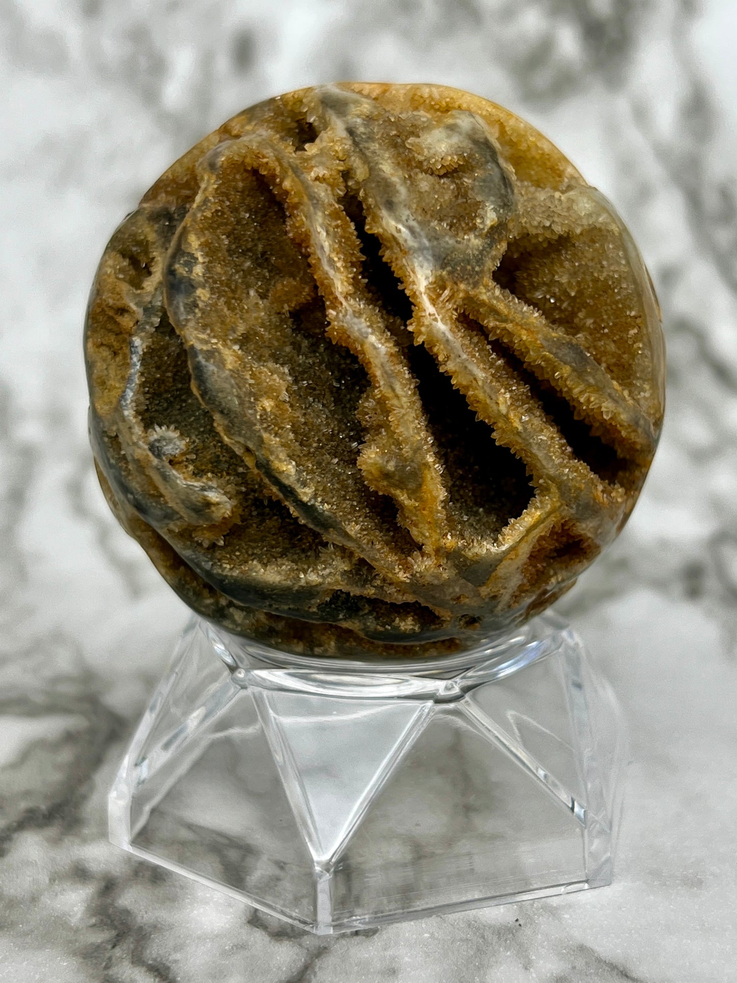 Sphalerite Druzy Sphere