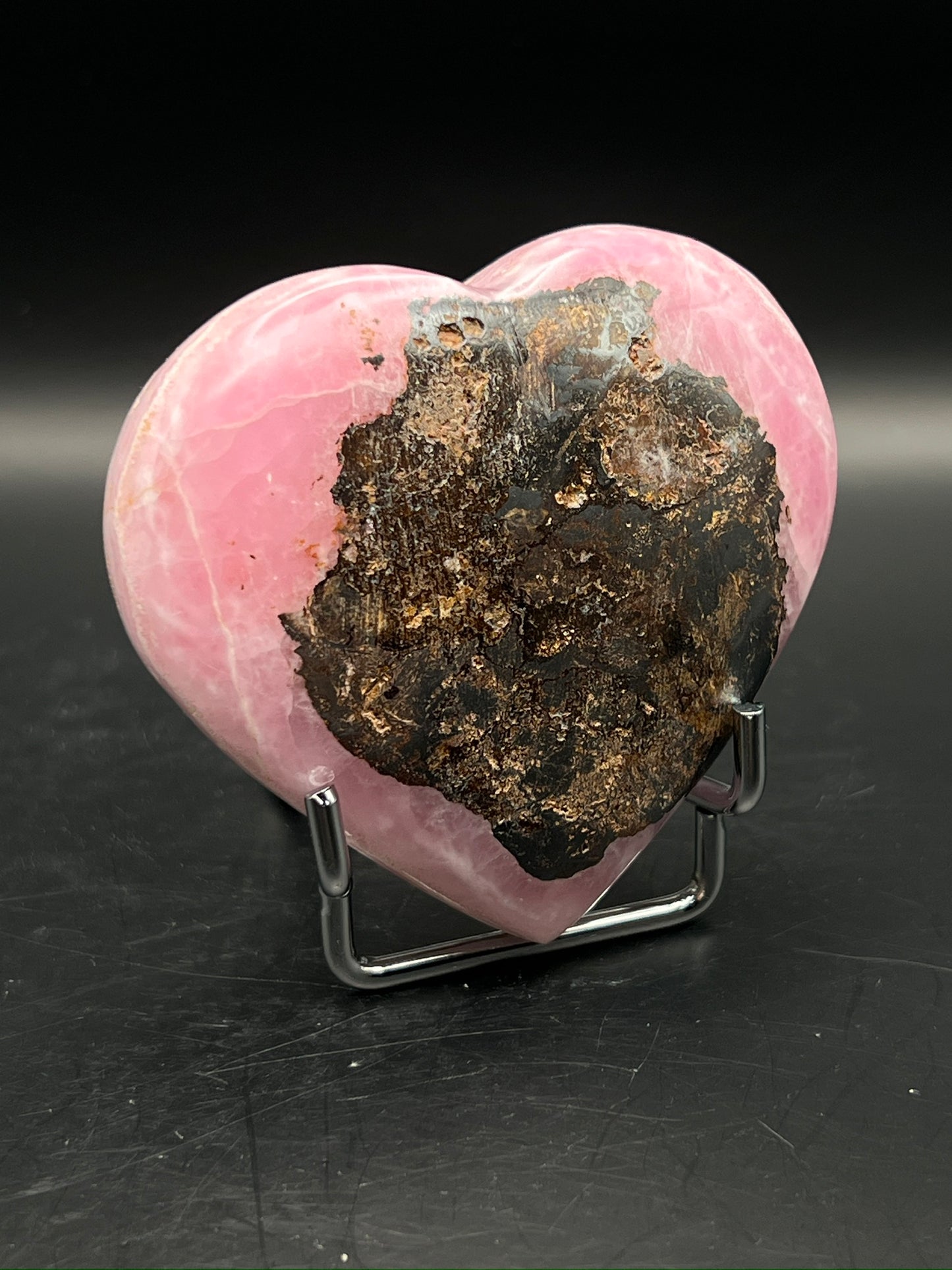 Pink Aragonite Heart ✦Rare find✦