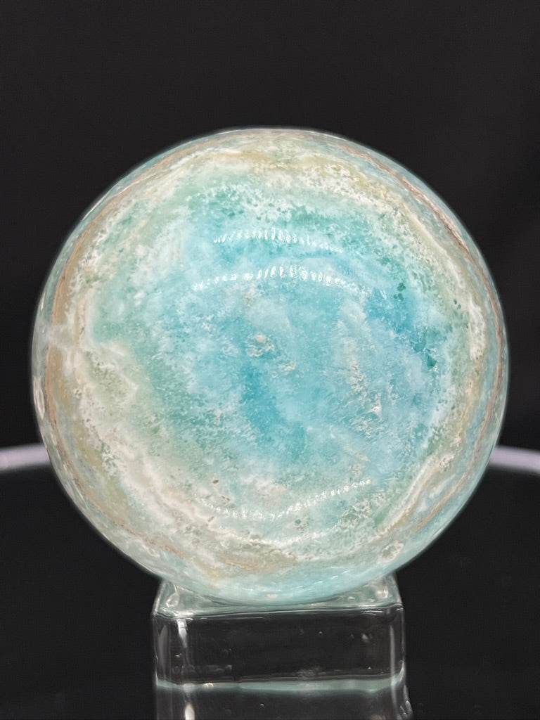 Blue Aragonite & Smithsonite Sphere