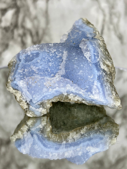 Blue Lace Agate Rough Specimen