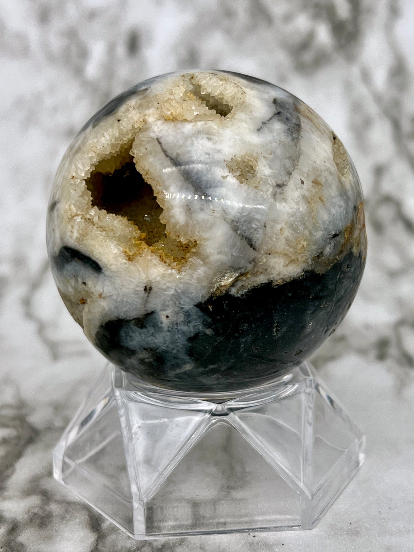 Sphalerite Druzy Sphere