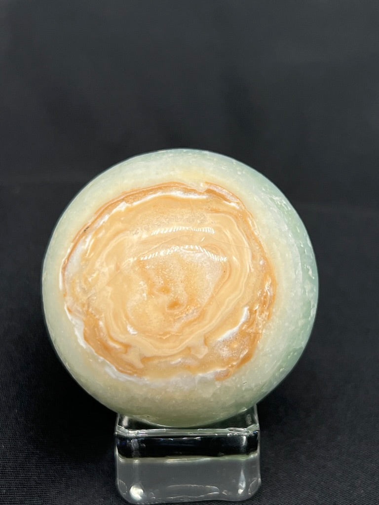 Aqua Caribbean Calcite Sphere