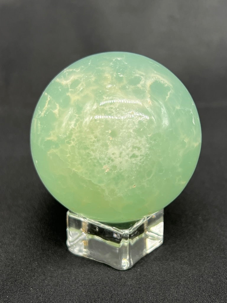 Aqua Caribbean Calcite Sphere