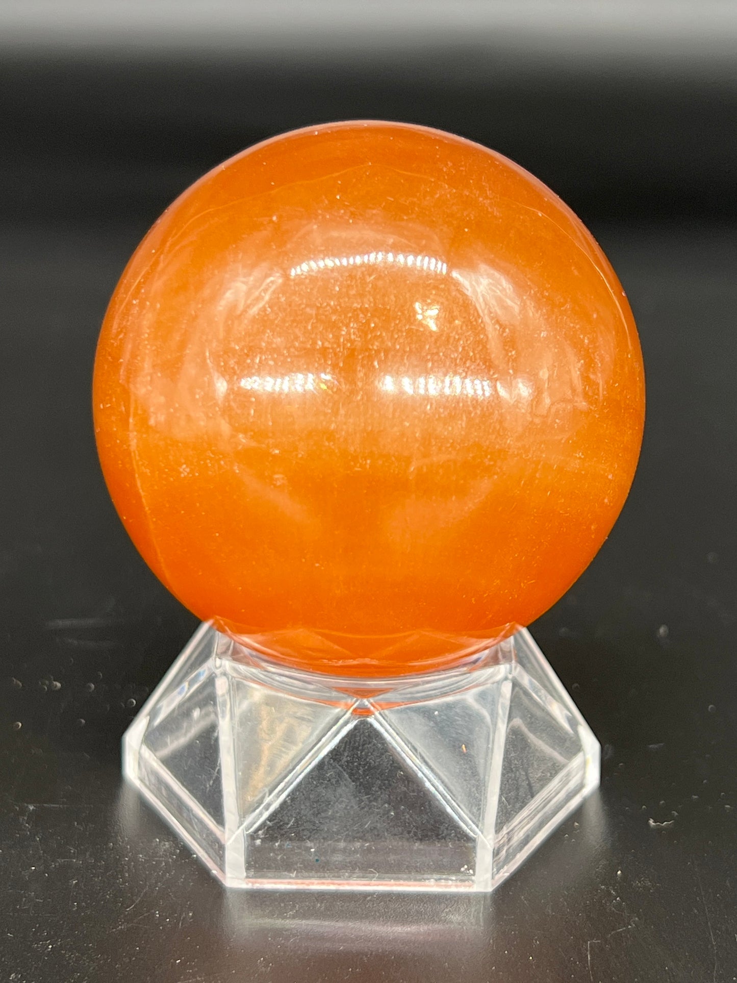 Honey Calcite Sphere