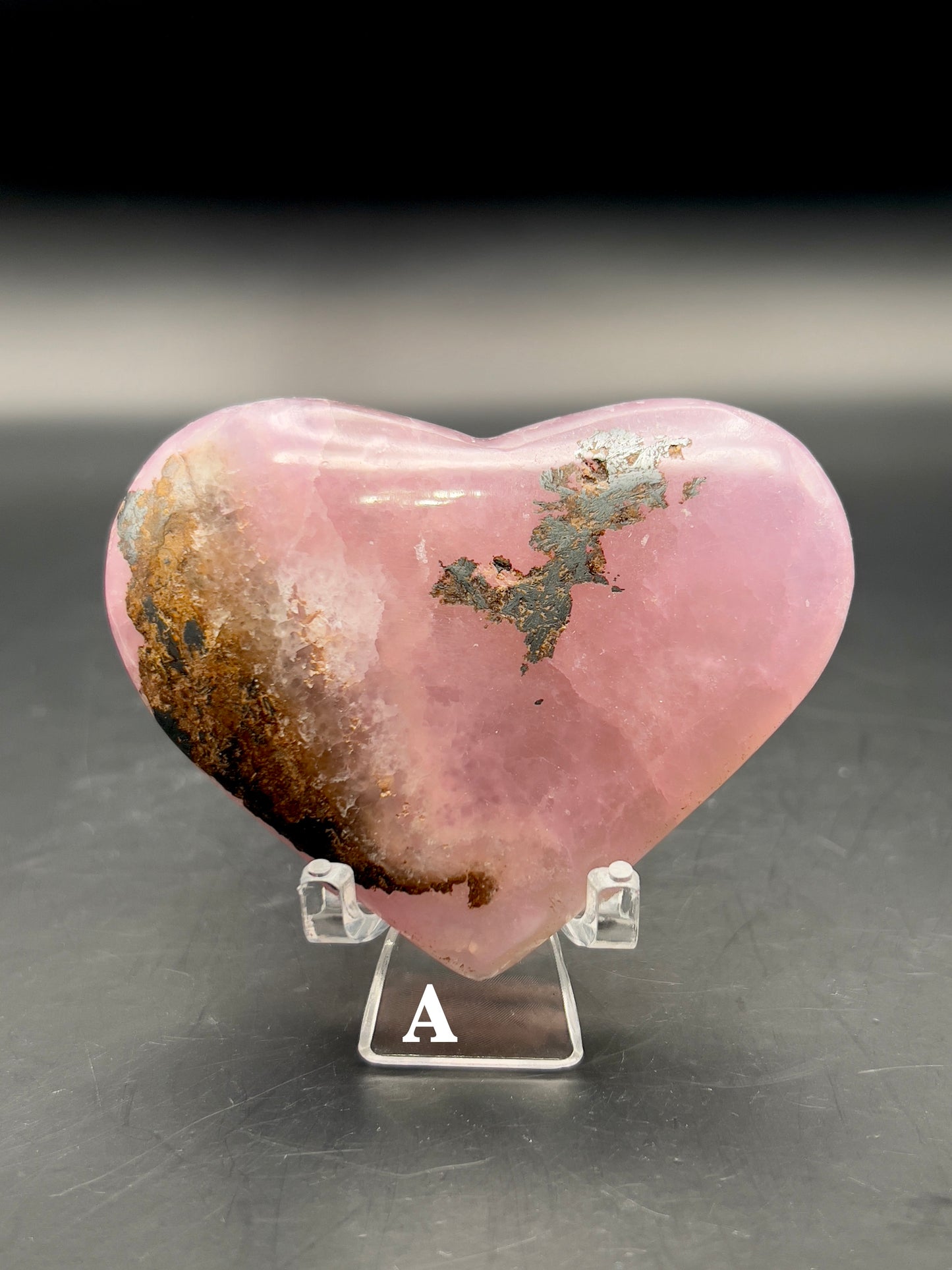 Pink Aragonite Heart ✨ Rare find ✨