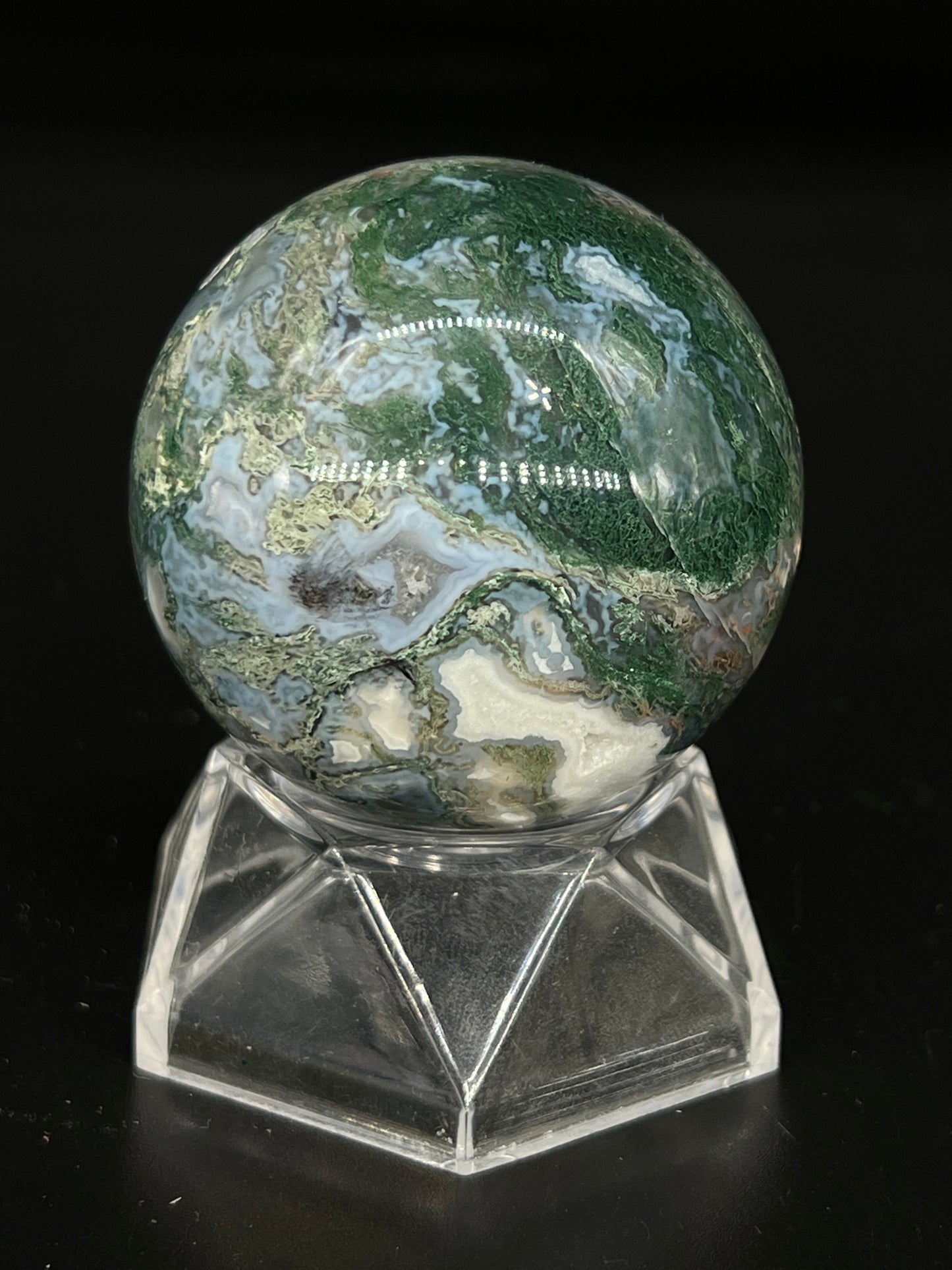 Moss Agate Sphere