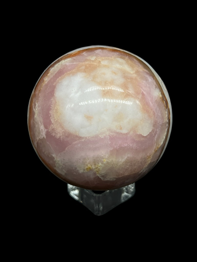 Pink Aragonite Sphere ✦Rare find✦