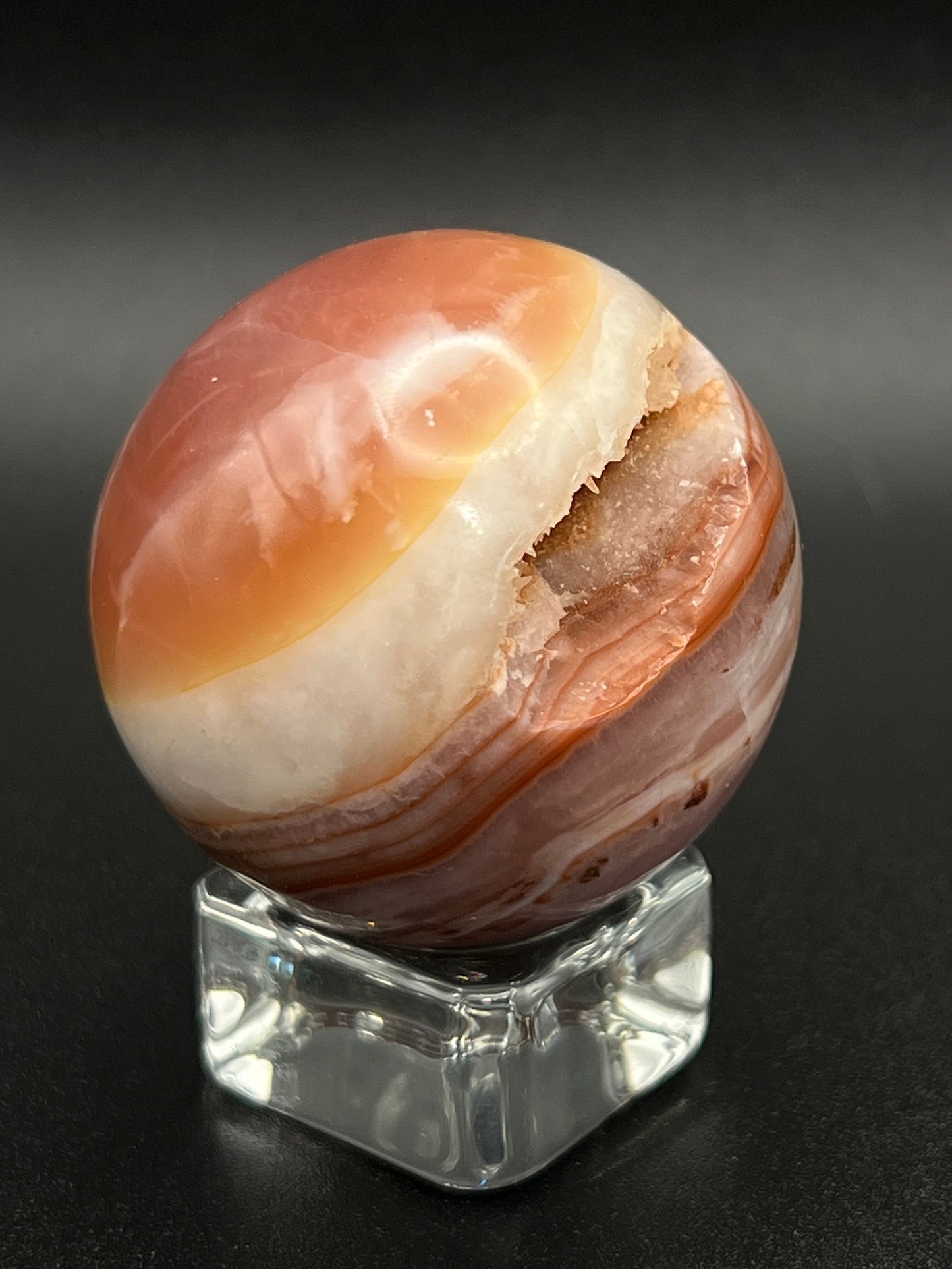 Pink Aragonite Sphere ✦Rare find✦