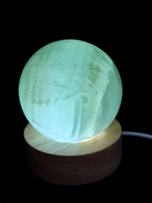 Aqua Caribbean Calcite Sphere