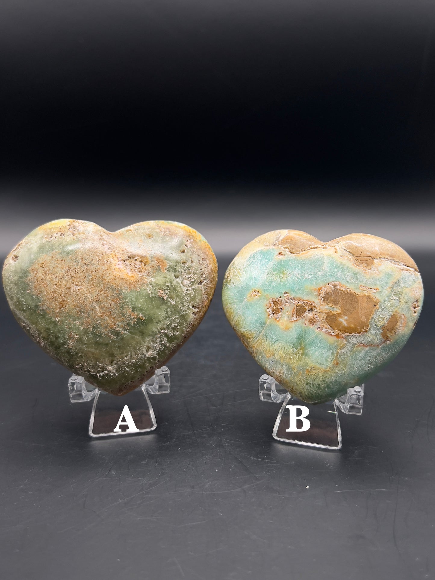High Grade Smithsonite Heart