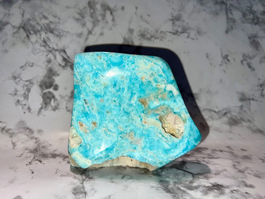 Blue Aragonite Freeform