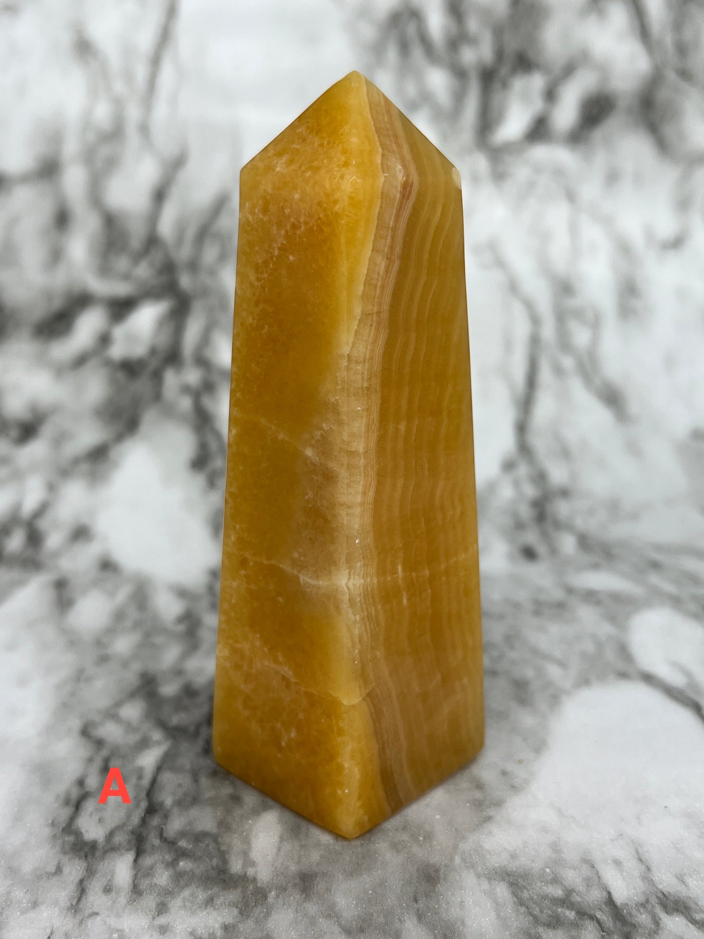 Orange Calcite Tower