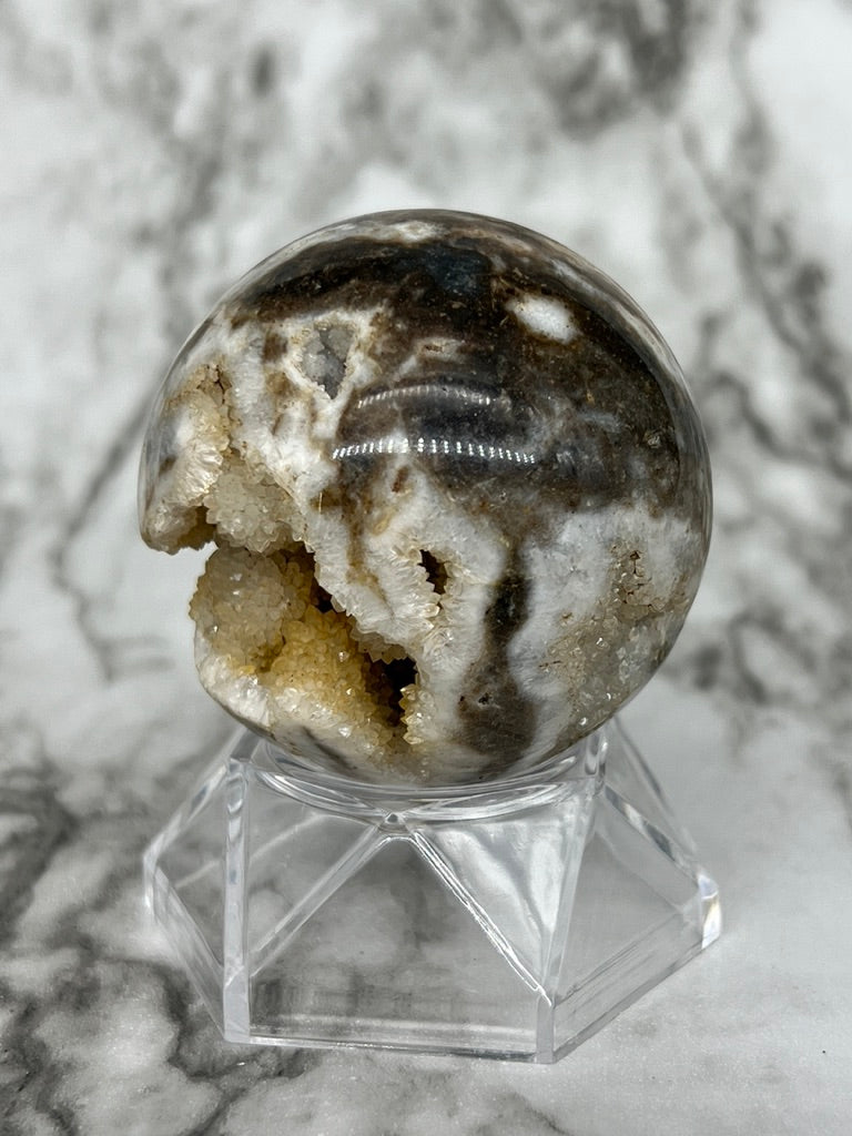 Sphalerite Druzy Sphere