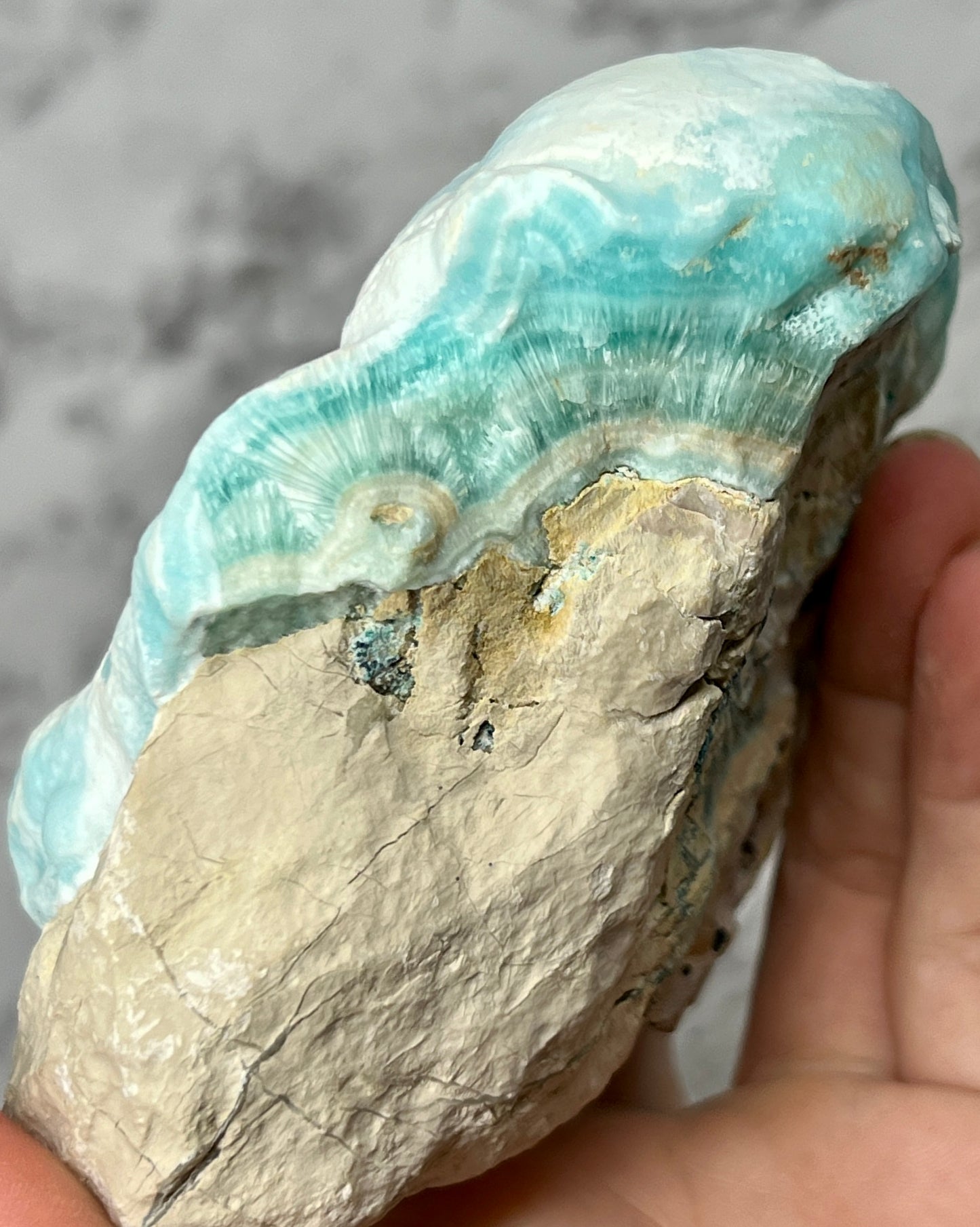 Blue Aragonite Large, Cloud-like Specimen