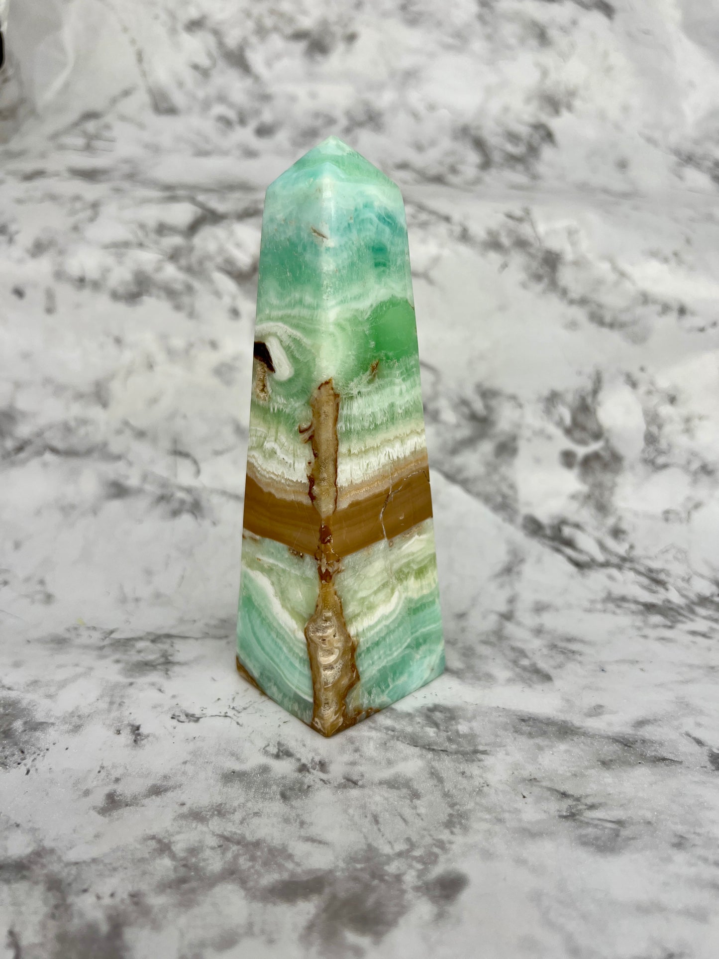 Caribbean Calcite Large Tower