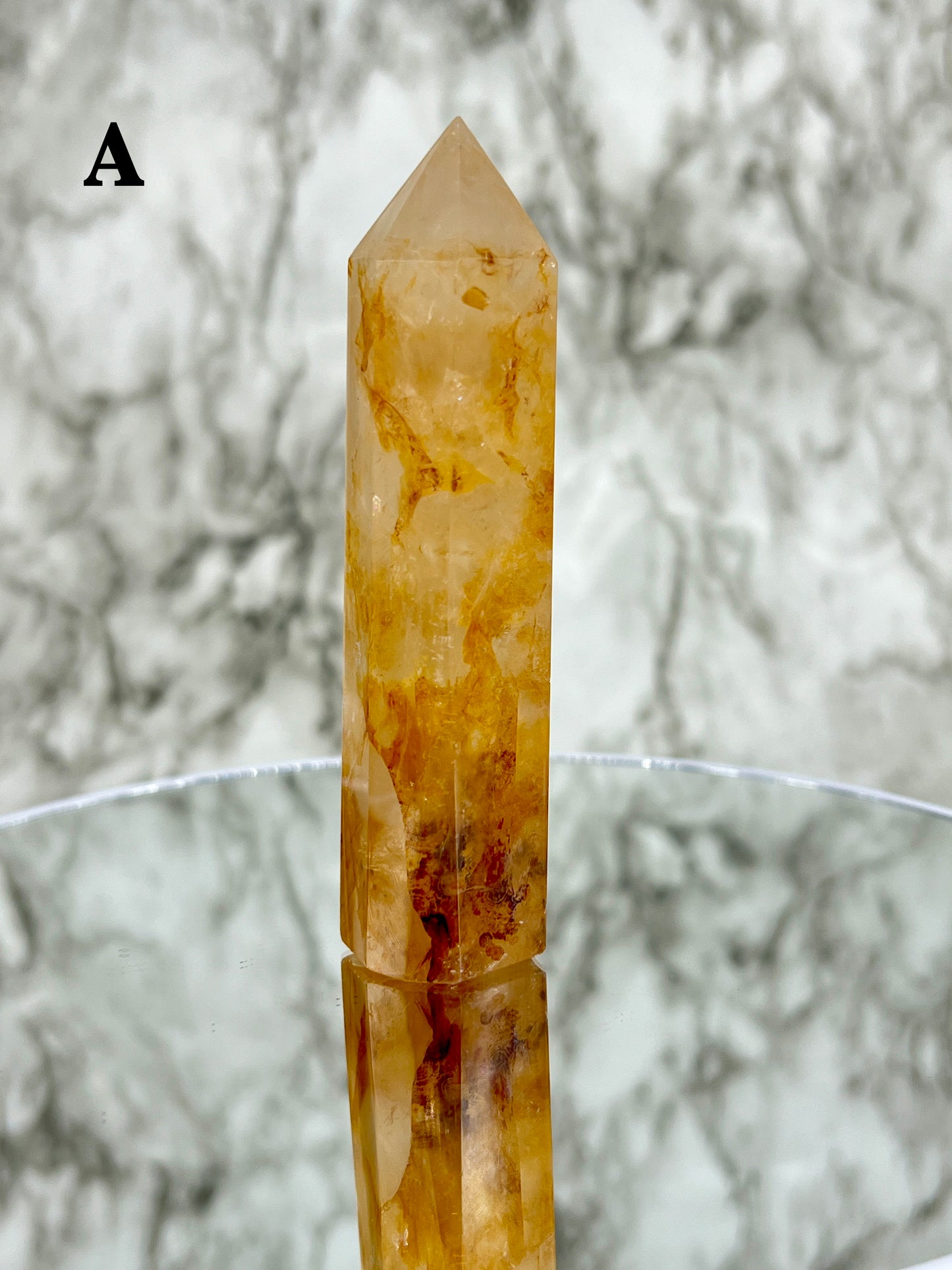 Golden Healer / Yellow Fire Quartz Point