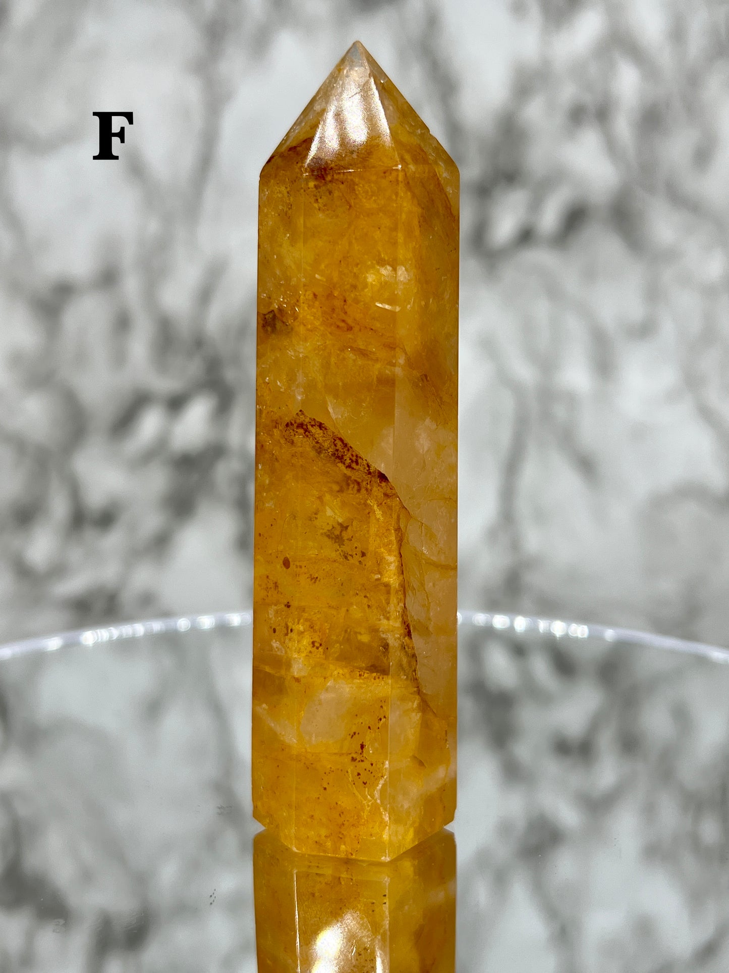 Golden Healer / Yellow Fire Quartz Point