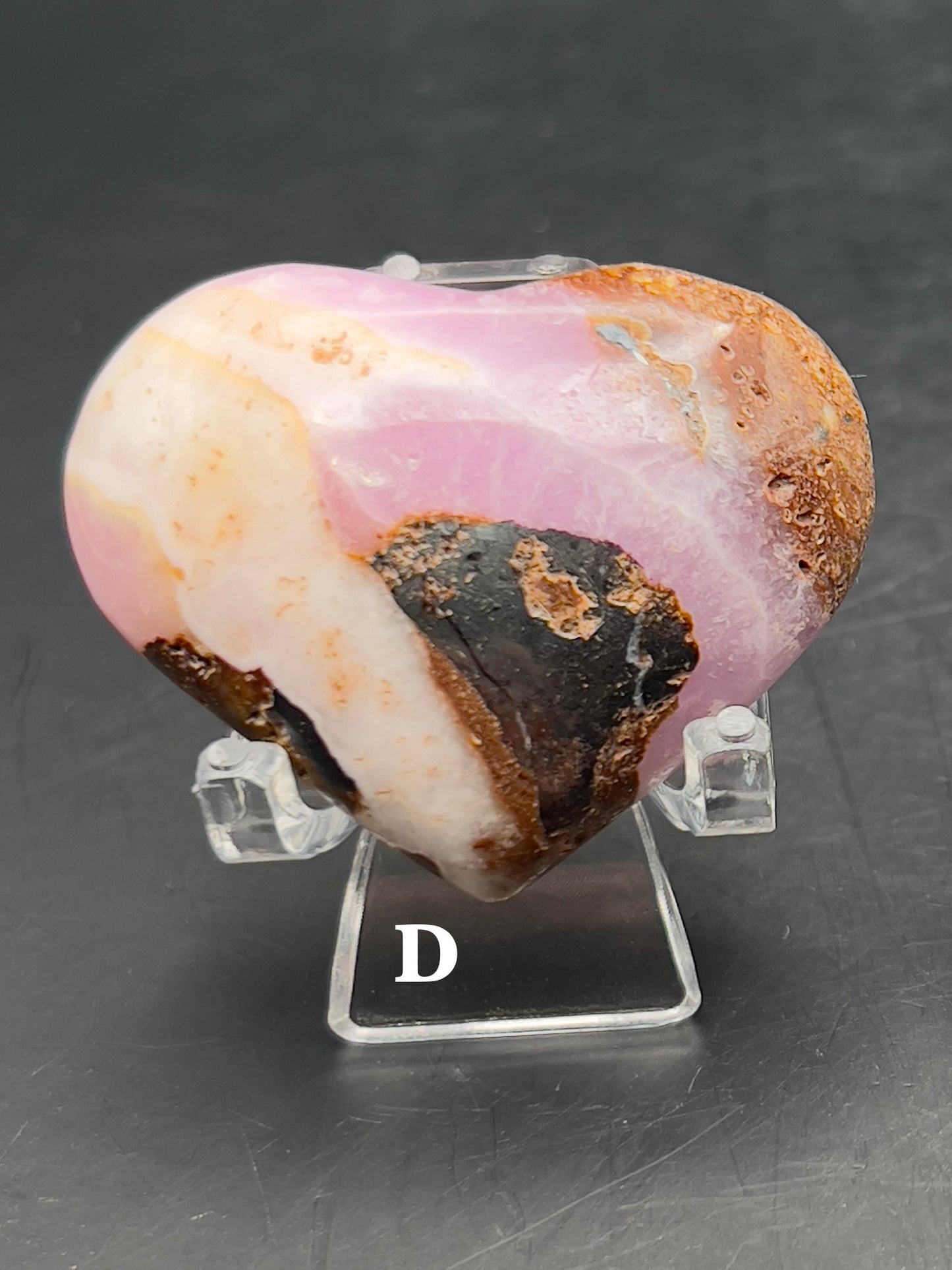 Pink Aragonite Heart ✨ Rare find ✨