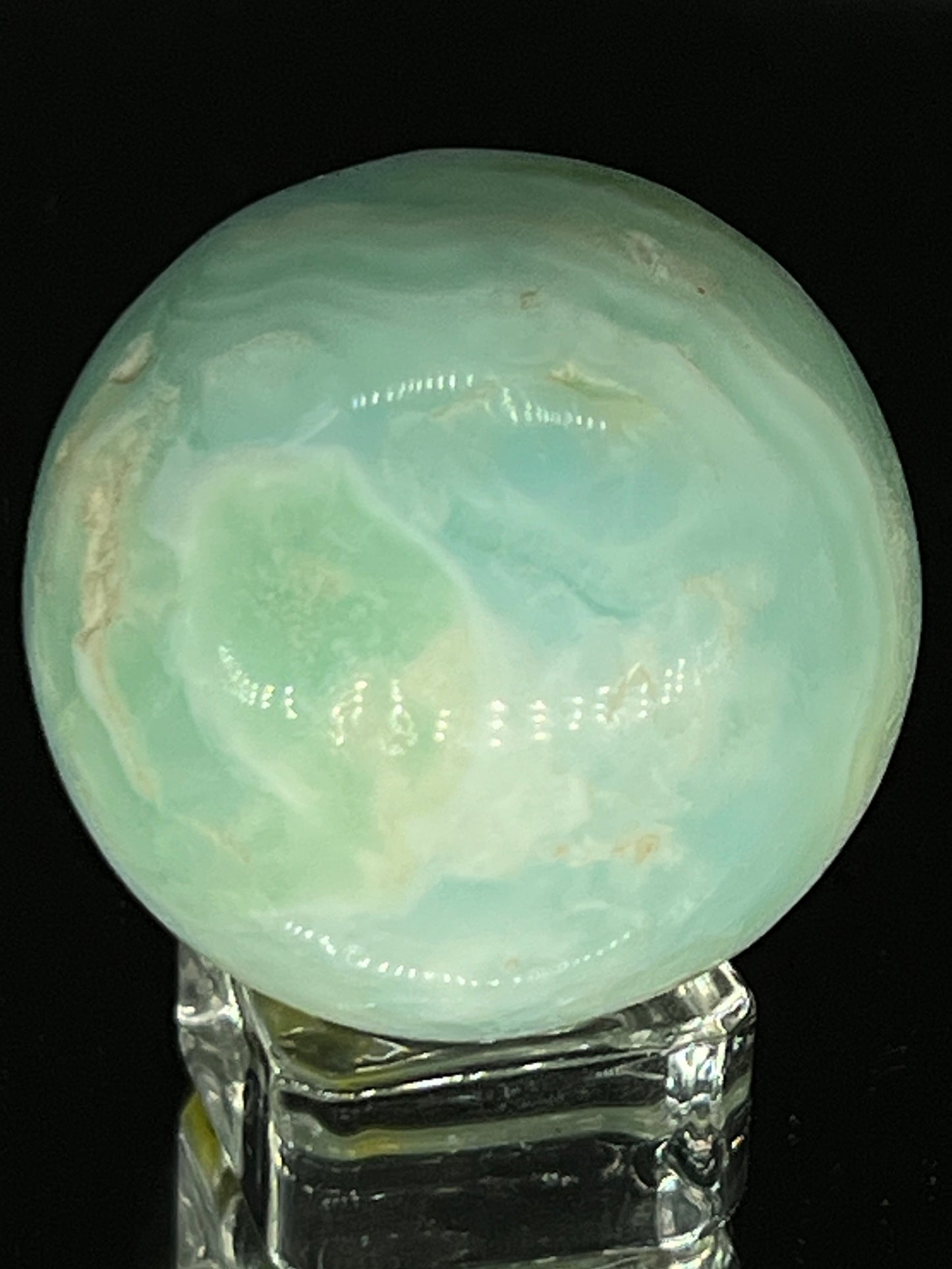 Blue Aragonite & Smithsonite Sphere