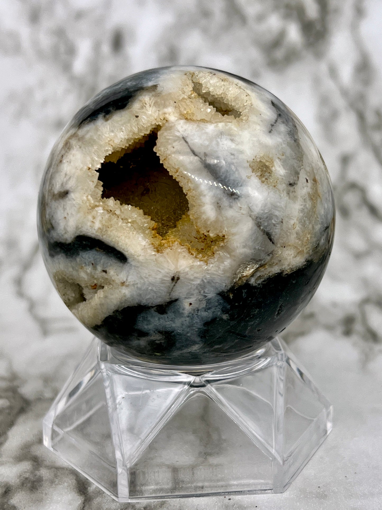 Sphalerite Druzy Sphere